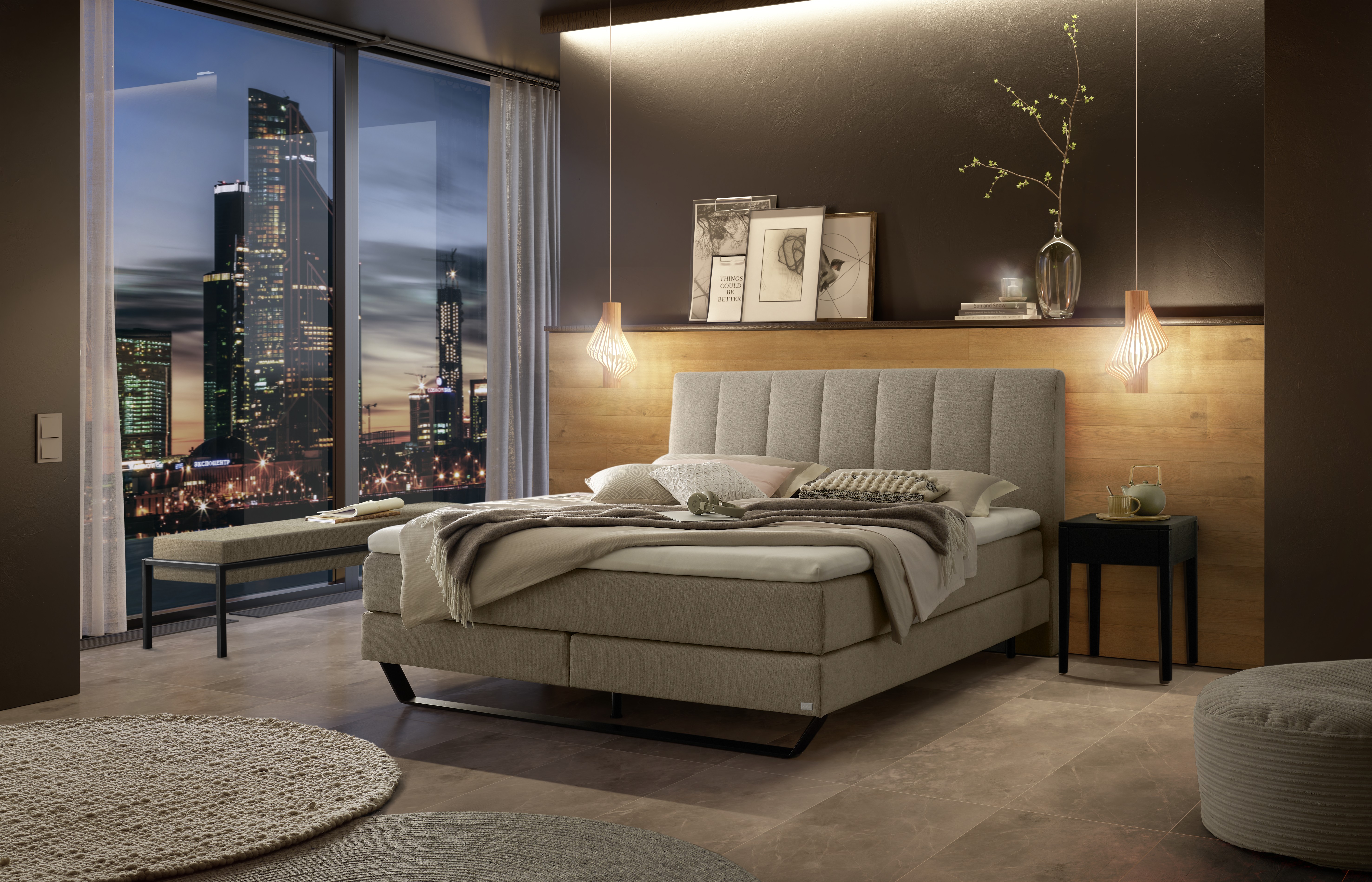 Hasena Boxspring Pronto Ambra Komplettbett Schweiz