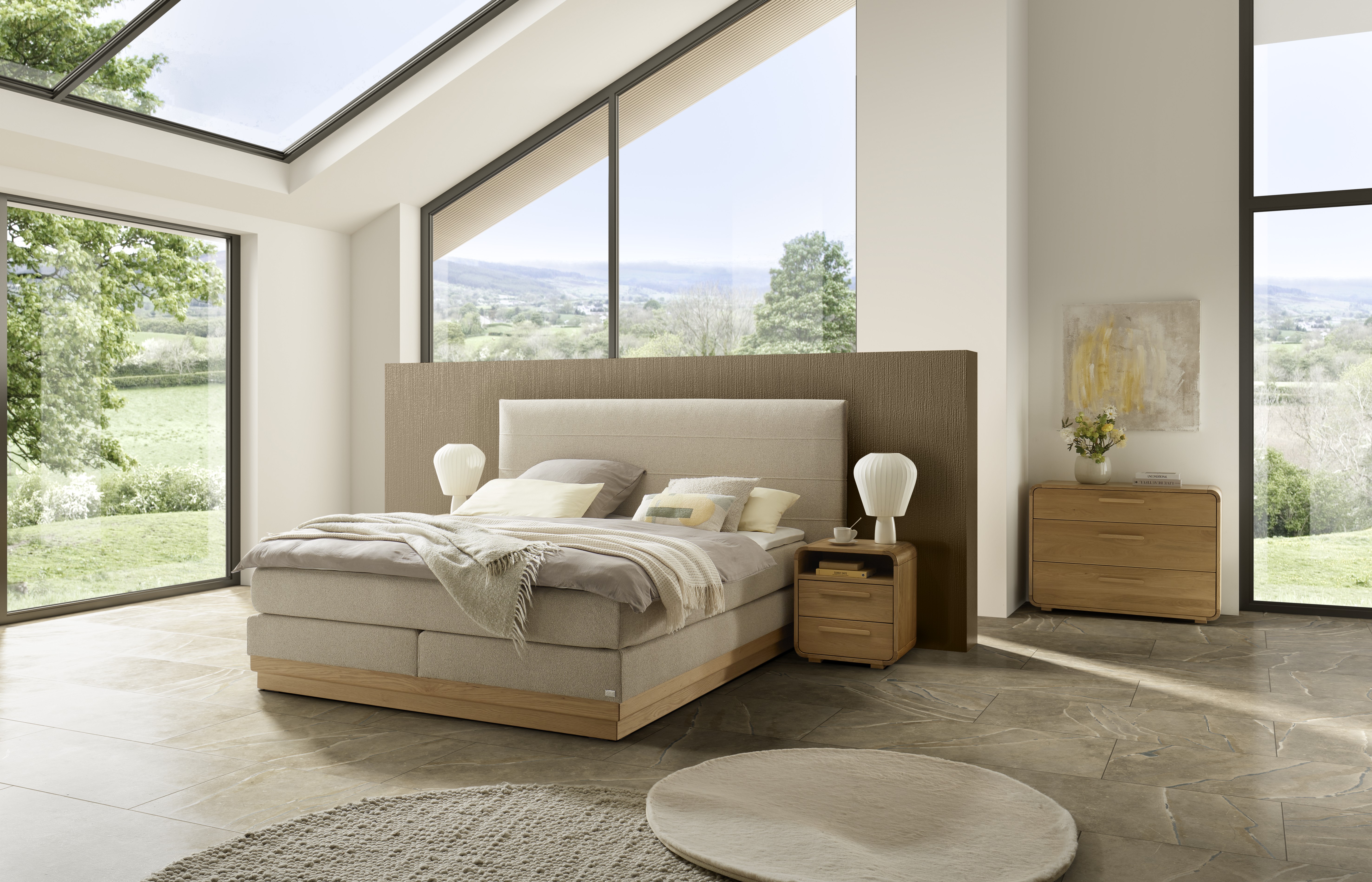 Hasena Boxspring Comfort Bett Schweiz bei Matratzenland
