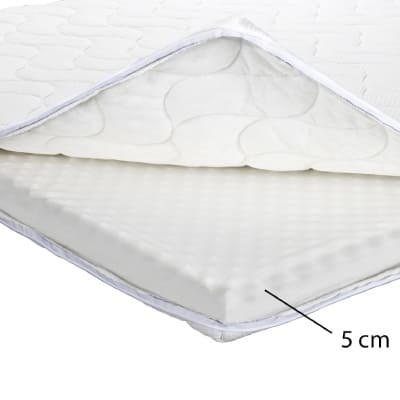 Hasena Lovely Top mit festem Liegegefühl für eine stützende Boxspring-Oberfläche